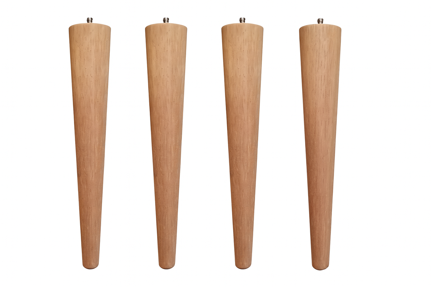 Mahogany Table Legs - McCobb Style Tapered - Set of 4 (4–14")