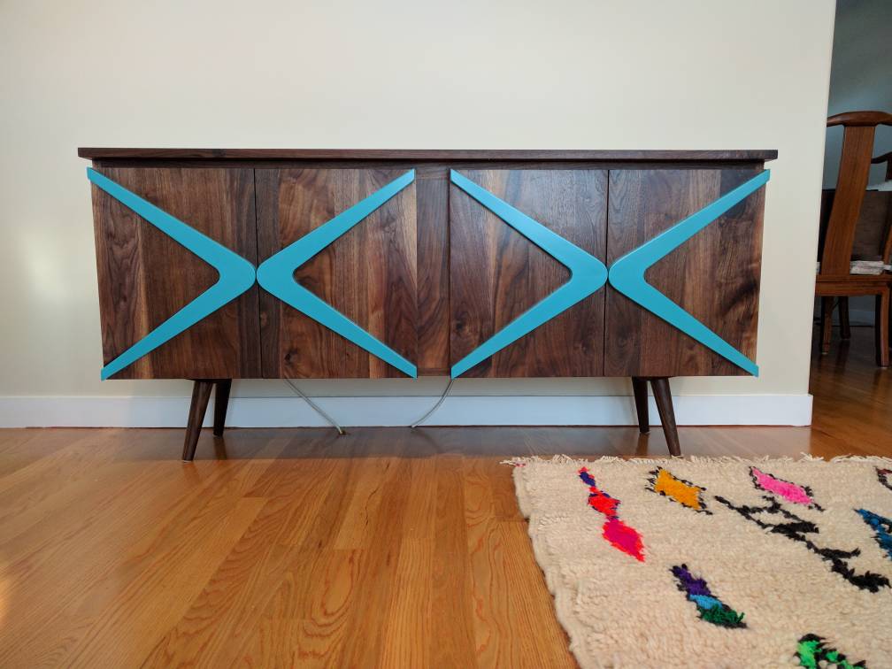 Mid Century Modern Table Legs – Walnut, Mahogany, Teak, Oak, Cherry, Maple – 4" to 14" – Paul McCobb Style – Handmade Solid Hardwood