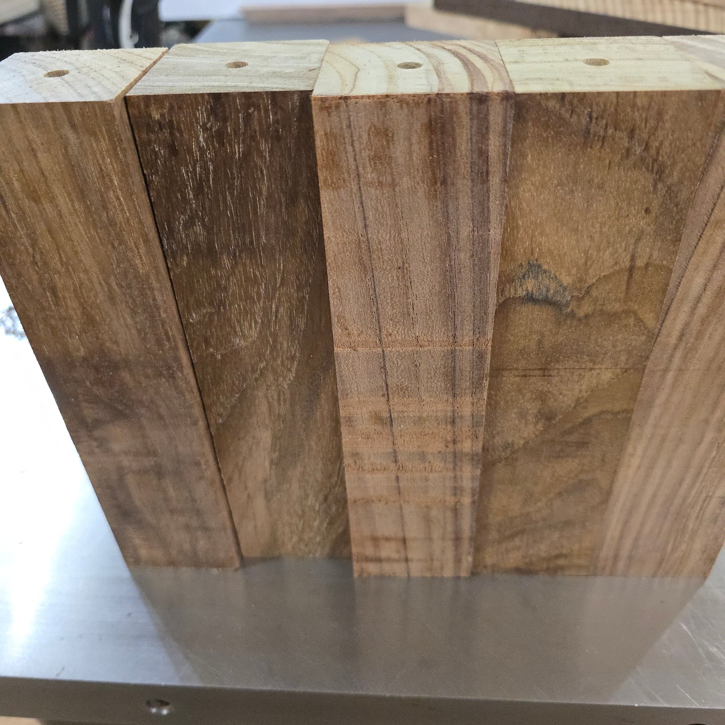 FEQ Teak Table Legs – Mid Century McCobb Style – Set of 4 (4–14")