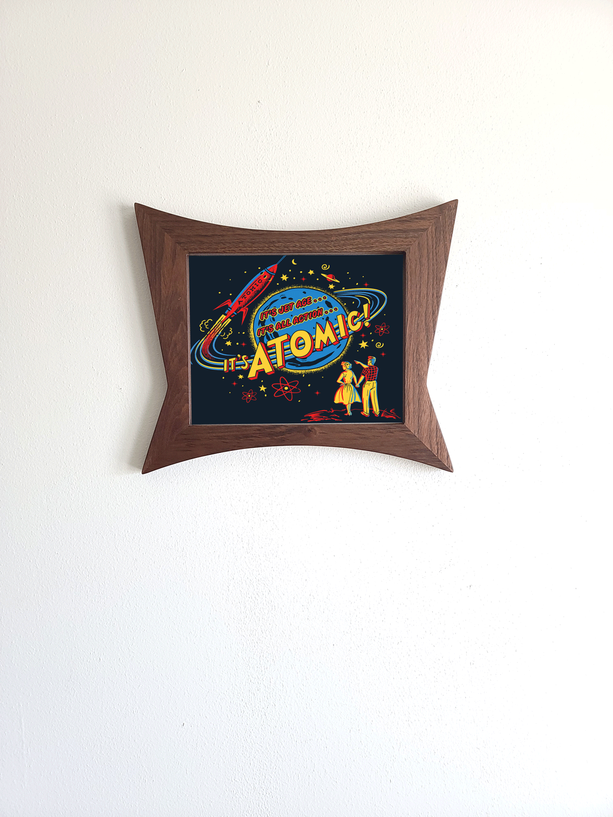 Atomic Starglass Picture Frame