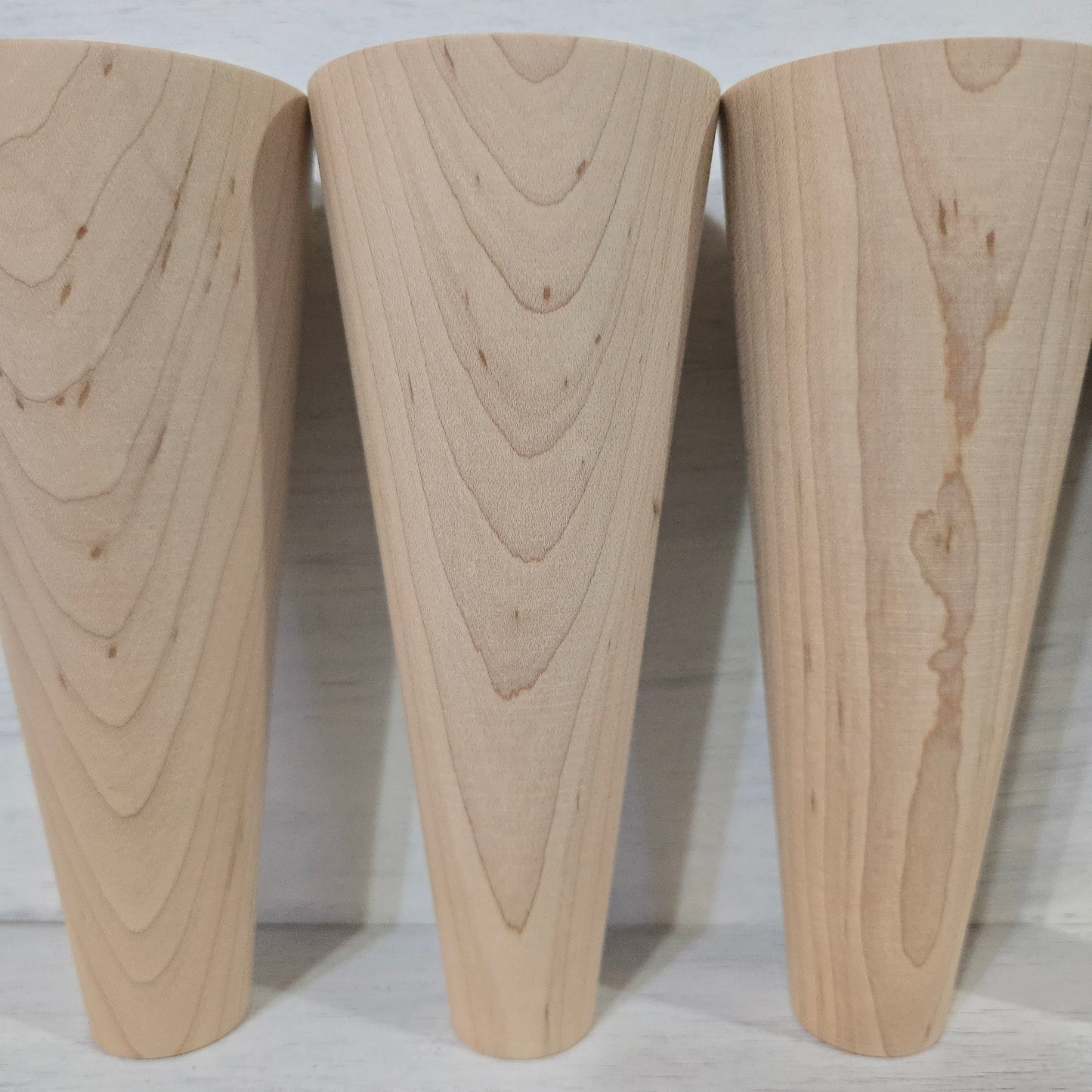 Chunky Maple Table Legs – Mid Century McCobb Style – Set of 4 (4–14")