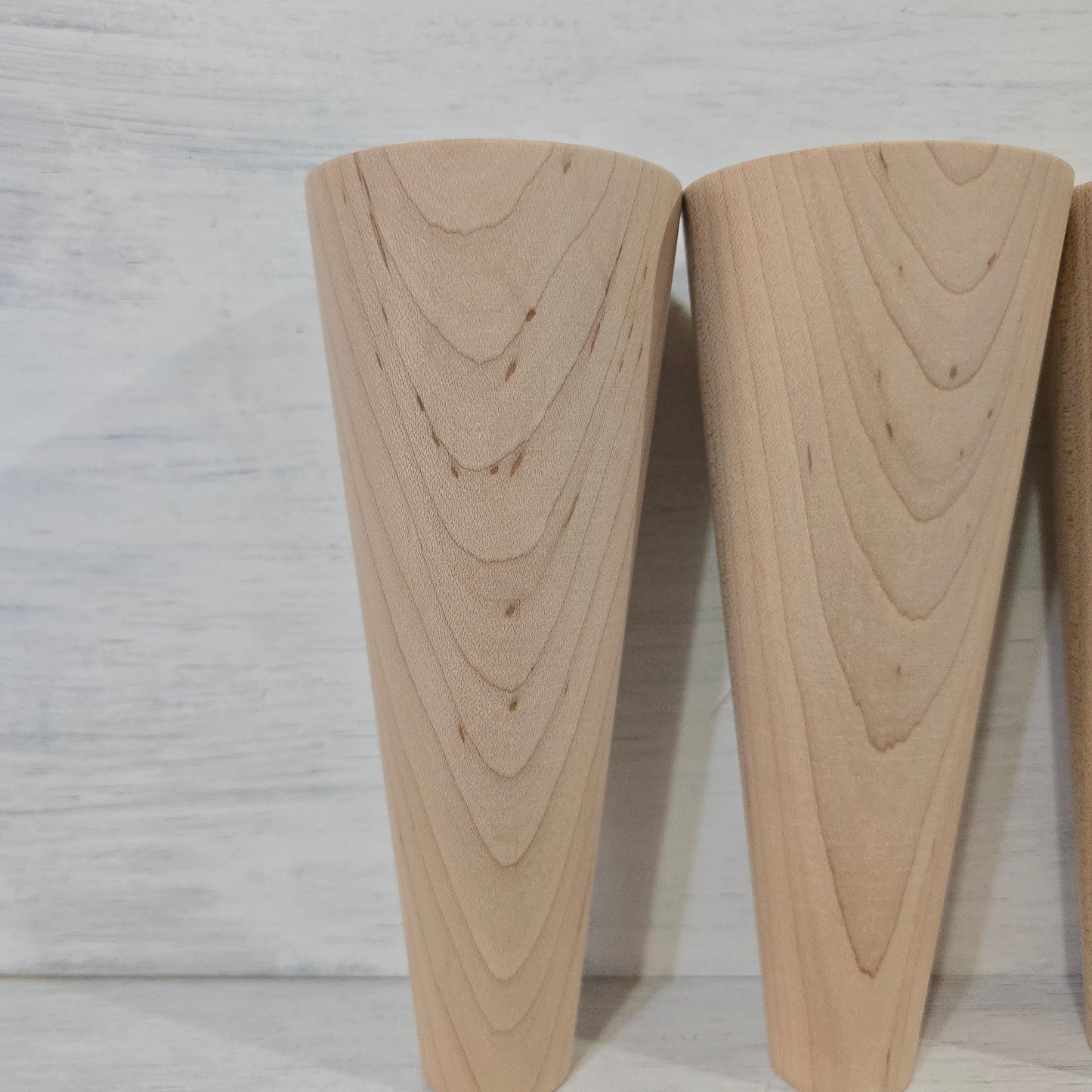 Chunky Maple Table Legs – Mid Century McCobb Style – Set of 4 (4–14")