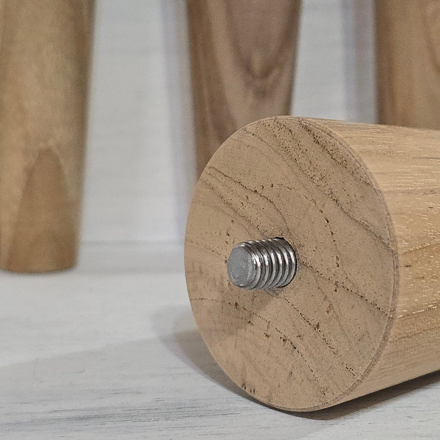 FEQ Teak Table Legs – Mid Century McCobb Style – Set of 4 (4–14")