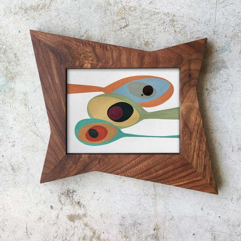 Atomic Star Picture Frame