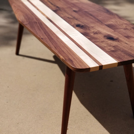 Surfboard coffee table